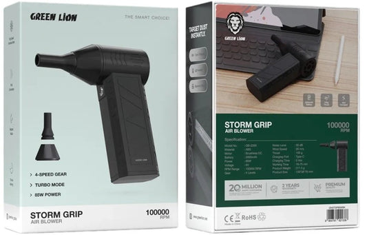 Green Lion Jet Pro Lite Magnetic Nozzle 100000 RPM – Black