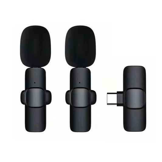 Micro et récepteur PIX-LINK Hot K9 pour iPhone Type C Live Broadcast Micro K8 K9 Wireless Lavalier Microphone