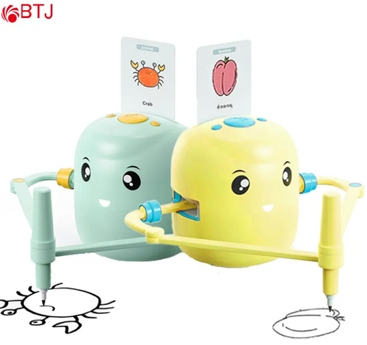 Interaction musicale Images dessin robot jeux pour enfants Apprentissage éducatif Automatique Les enfants apprennent Peinture Jeux Robots Jouets
