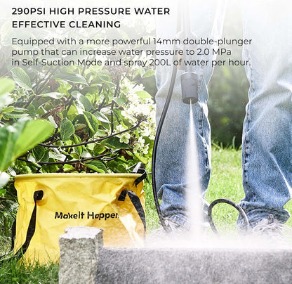 HOTO 20V Cordless High Pressure Washer