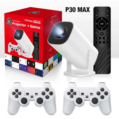 Projecteur sans fil P30max Projecteur Android 11 Projecteur P30 Max Projecteur de cinéma maison portable Projecteur intelligent Expérience de jeu fluide