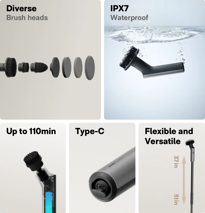 Electric Spin Scrubber